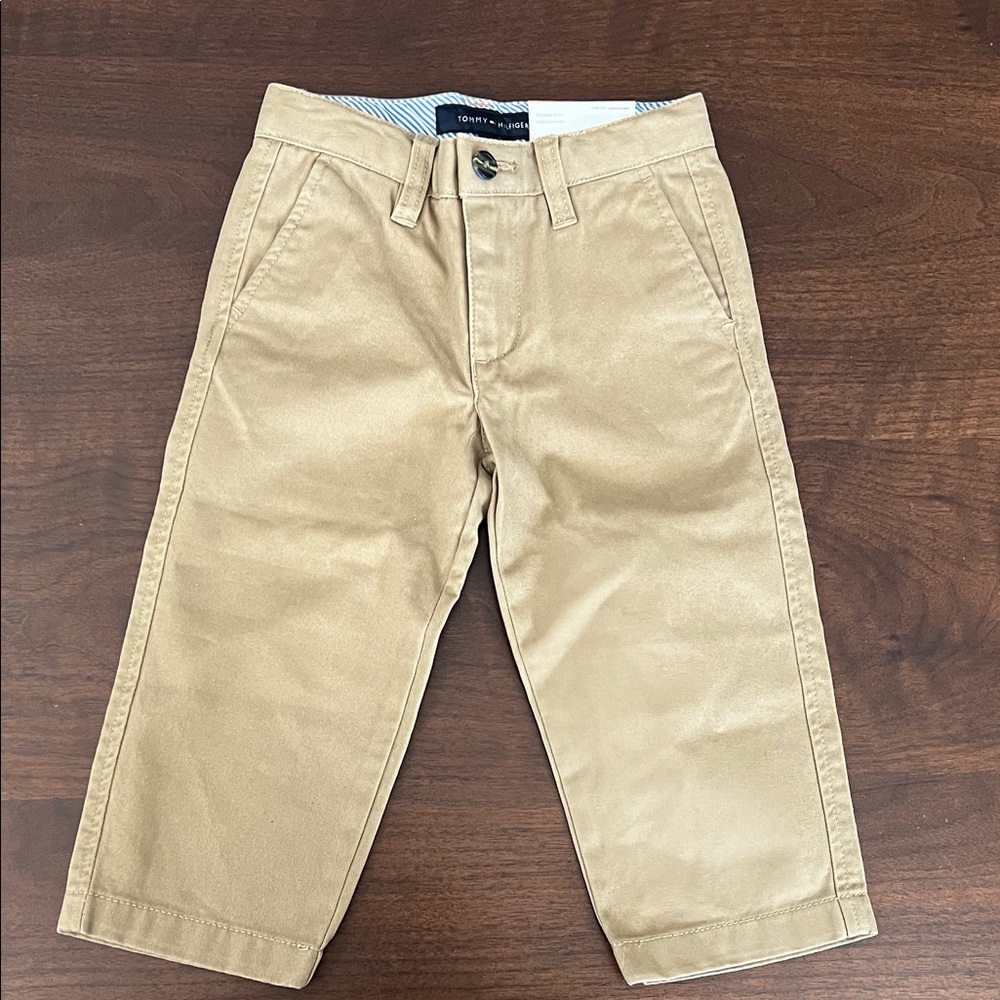 Tommy Hilfiger Kids Tan khaki Casual dress Pants